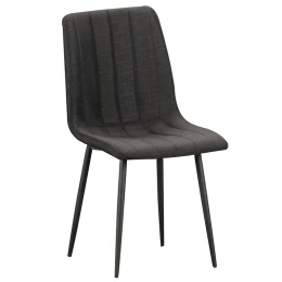 DORA BLACK ΥΦΑΣΜΑ ΚΑΡΕΚΛΑ ΜΕΤΑΛΛΙΚΗ 45X53X86εκ.