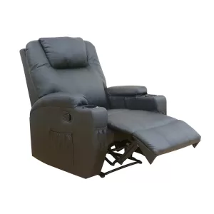 VERA MASSAGE ΠΟΛΥΘΡΟΝΑ ΜΑΥΡΟ PU 85Χ93Χ104εκ.
