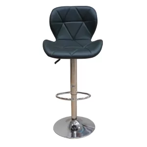 BAR91 BLACK PU(Σ2)ΣKAMΠO ΜΕ ΑΜΟΡΤΙΣΕΡ 48X49X109εκ.