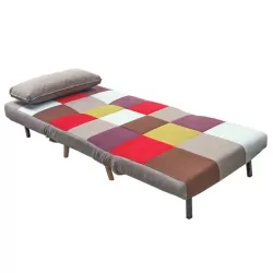 SARA PATCHWORK ΥΦΑΣΜΑ ΠΟΛΥΘΡΟΝΑ/ΚΡΕΒΑΤΙ 80Χ89Χ87εκ.