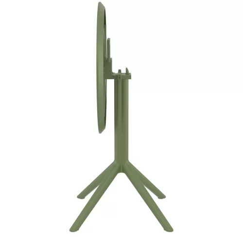 SKY OLIVE GREEN Φ60X74εκ. ΤΡΑΠΕΖΙ ΠΤΥΣ/ΝΟ ΠΟΛ/ΝΙΟΥ