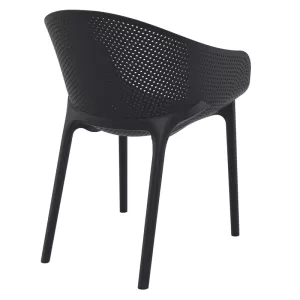SKY PRO BLACK ΠΟΛΥΘΡΟΝΑ ΠΟΛ/ΝΙΟΥ 54X60X81εκ.