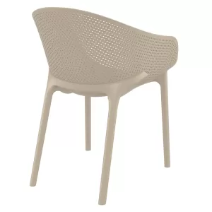 SKY PRO TAUPE ΠΟΛΥΘΡΟΝΑ ΠΟΛ/ΝΙΟΥ 54X60X81εκ.