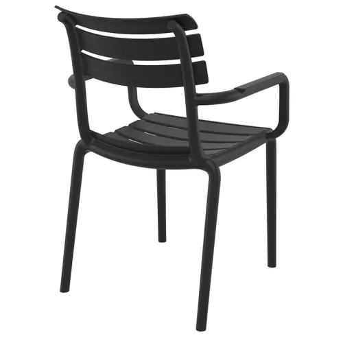 PARIS BLACK ΠΟΛΥΘΡΟΝΑ ΠΟΛ/ΝΙΟΥ 58X59X84εκ.