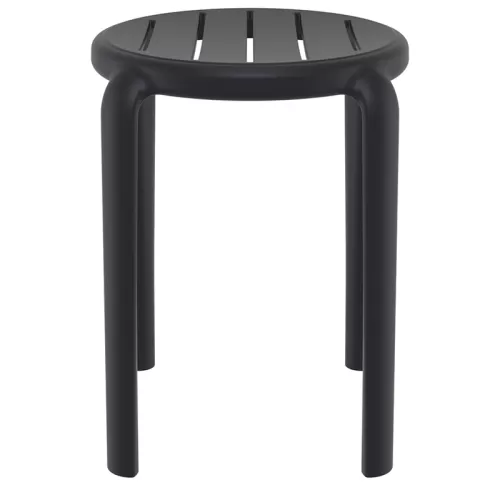 TOM 45εκ. ΣΚΑΜΠΟ BLACK ΠΟΛ/ΝΙΟΥ 34X34X45εκ.