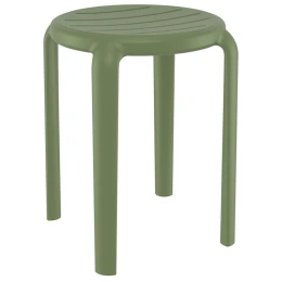 TOM 45εκ. OLIVE GREEN ΣΚΑΜΠΟ ΠΟΛ/ΝΙΟΥ 34X34X45εκ.