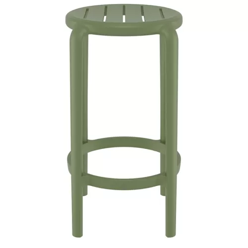 TOM 65εκ. ΣΚΑΜΠΟ OLIVE GREEN ΠΟΛ/ΝΙΟΥ 36X36X65εκ.