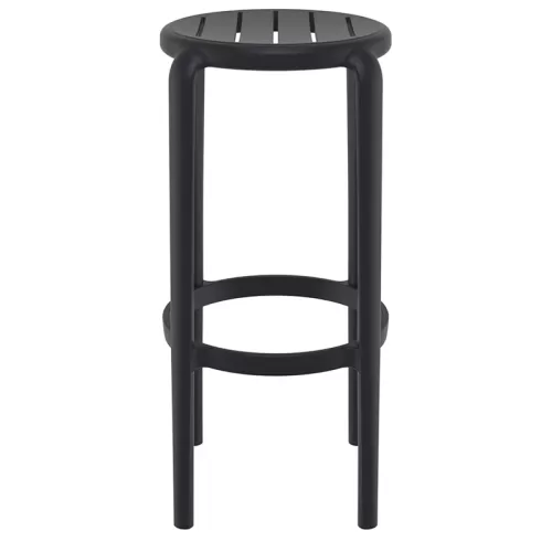 TOM 75εκ. ΣΚΑΜΠΟ BLACK ΠΟΛ/ΝΙΟΥ 36X36X75εκ.