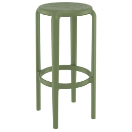 TOM 75εκ. OLIVE GREEN ΣΚΑΜΠΟ ΠΟΛ/ΝΙΟΥ 36X36X75εκ.