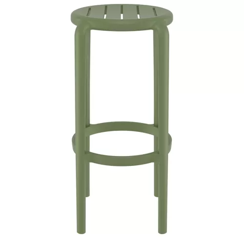 TOM 75εκ. ΣΚΑΜΠΟ OLIVE GREEN ΠΟΛ/ΝΙΟΥ 36X36X75εκ.