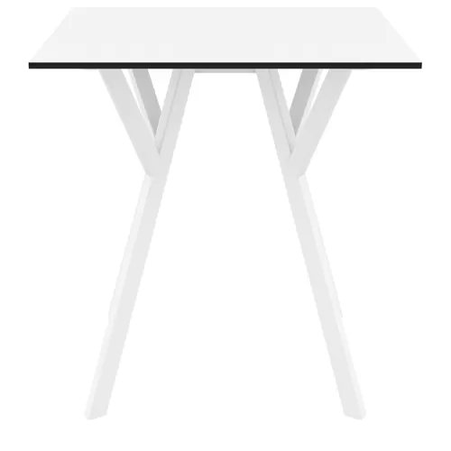 MAX ΤΡΑΠΕΖΙ 70Χ70Χ74εκ. WHITE LAMINATE 12mm