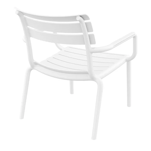 PARIS LOUNGE WHITE ΠΟΛ/ΝΑ ΠΟΛ/ΝΙΟΥ 68X70X76εκ.