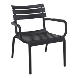 PARIS LOUNGE BLACK ΠΟΛ/ΝΑ ΠΟΛ/ΝΙΟΥ 68X70X76εκ.
