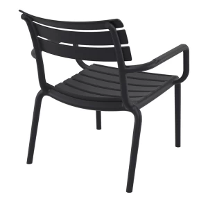 PARIS LOUNGE BLACK ΠΟΛ/ΝΑ ΠΟΛ/ΝΙΟΥ 68X70X76εκ.