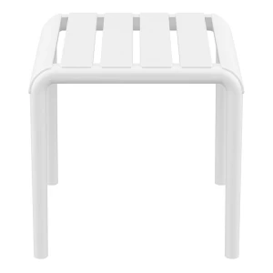 PARIS WHITE ΤΡΑΠΕΖΙ 42X41X40εκ. ΠΟΛ/ΝΙΟΥ