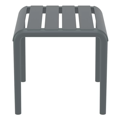 PARIS DARK GREY ΤΡΑΠΕΖΙ 42X41X40εκ. ΠΟΛ/ΝΙΟΥ