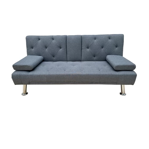 REST GREY ΥΦΑΣΜΑ ΚΑΝΑΠΕΣ-ΚΡΕΒΑΤΙ 168X88X79εκ.