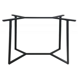 BISTRO ΨΗΛΗ 110X60X105εκ. ΒΑΣΗ ΜΕΤΑΛΛΙΚΗ ΜΕ ΡΕΓ/ΡΟΥΣ ΜΑΥΡΗ