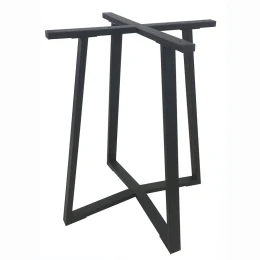 BISTRO 60X60X72εκ. ΒΑΣΗ ΜΕΤΑΛΛΙΚΗ ΜΕ ΡΕΓ/ΡΟΥΣ ΜΑΥΡΗ