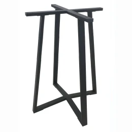 BISTRO ΨΗΛΗ 60X60X105εκ. ΒΑΣΗ ΜΕΤΑΛΛΙΚΗ ΜΕ ΡΕΓ/ΡΟΥΣ ΜΑΥΡΗ