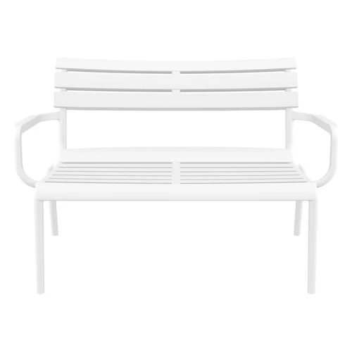 PARIS ΚΑΝΑΠΕΣ WHITE 116X70X75εκ. ΠΟΛ/ΝΙΟΥ