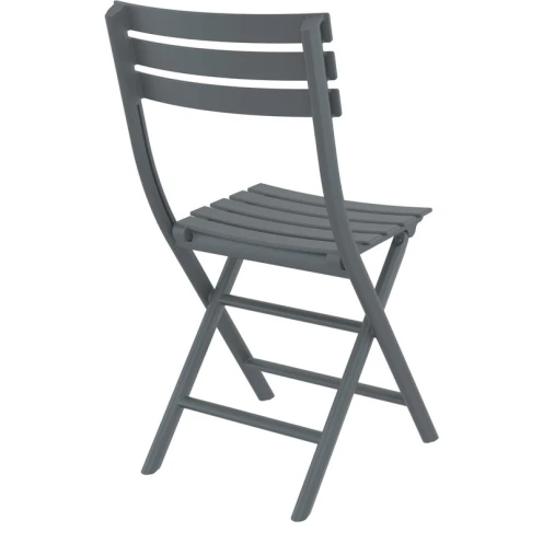 HELEN ΠΤΥΣ/ΝΗ DARK GREY ΚΑΡΕΚΛΑ ΠΟΛ/ΝΙΟΥ 42X47X83εκ.