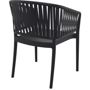 PORTOFINO BLACK ΠΟΛΥΘΡΟΝΑ ΠΟΛ/ΝΙΟΥ 58X58X80εκ.