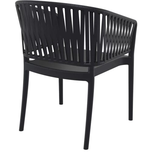 PORTOFINO BLACK ΠΟΛΥΘΡΟΝΑ ΠΟΛ/ΝΙΟΥ 58X58X80εκ.
