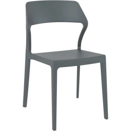 SNOW DARK GREY ΚΑΡΕΚΛΑ ΠΟΛ/ΝΙΟΥ 52X56X83εκ.