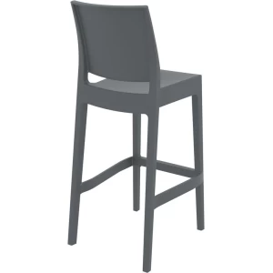 MAYA 75εκ. ΣΚΑΜΠΟ DARK GREY ΠΟΛ/ΝΙΟΥ 45Χ51Χ108εκ.