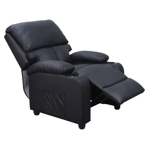 SUNDAY RELAX ΠΟΛΥΘΡΟΝΑ ΜΑΥΡΟ PU 78Χ89Χ106εκ.