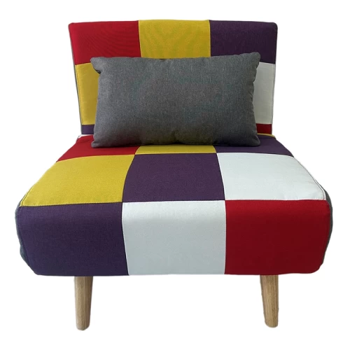 SARA PATCHWORK ΥΦΑΣΜΑ ΠΟΛΥΘΡΟΝΑ/ΚΡΕΒΑΤΙ 75X80X84εκ.