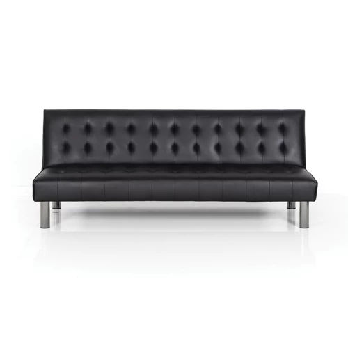 STATE BLACK PU ΚΑΝΑΠΕΣ-ΚΡΕΒΑΤΙ 180X79X74εκ.