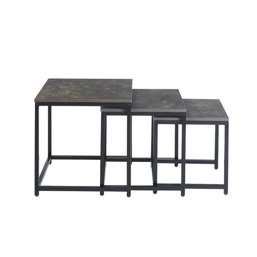 NOLAN SET 3 ΤΜΧ ΤΡΑΠΕΖΑΚΙΑ CEMENT 50X50X50-45X45X45-40X40X40εκ.