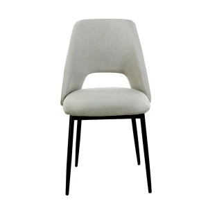 MADISON L. BEIGE ΥΦΑΣΜΑ ΚΑΡΕΚΛΑ ΜΕΤΑΛΛΙΚΗ 45X54X83εκ.