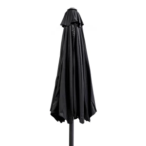 ΟΜΠΡΕΛΑ Φ.230 BLACK ΑΛΟΥΜ.8ΑΚΤ.16Χ26 ΙΣΤΟΣ 1Φ.48Χ2mm