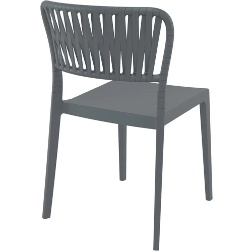 PORTOFINO DARK GREY ΚΑΡΕΚΛΑ ΠΟΛ/ΝΙΟΥ 52X56X83εκ.