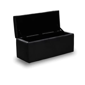 LIDO ΣΚΑΜΠΟ VELVET BLACK ΜΕ ΑΠΟΘ. ΧΩΡΟ 101X41X42εκ.