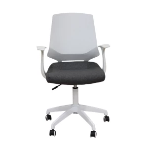 A1150-W ΛΕΥΚΟ/ΓΚΡΙ ΥΦΑΣΜΑ ΠΟΛΥΘΡΟΝΑ ΓΡΑΦΕΙΟΥ 63Χ55Χ49-92/56-100εκ.