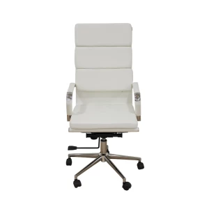A9944 ΛΕΥΚΟ PU ΠΟΛΥΘΡΟΝΑ ΓΡΑΦΕΙΟΥ 55X60X51-115/61-125εκ.
