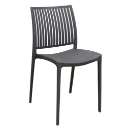 PAOLINA DARK GREY ΚΑΡΕΚΛΑ ΠΟΛ/ΝΙΟΥ 42Χ48Χ79εκ.