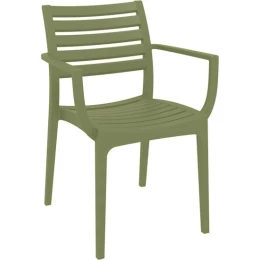 ARTEMIS OLIVE GREEN ΠΟΛΥΘΡΟΝΑ ΠΟΛ/ΝΙΟΥ 58X58X83.5εκ.