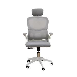A9935 WHITE/GREY MESH ΠΟΛΥΘΡΟΝΑ ΓΡΑΦΕΙΟΥ 62Χ64Χ42-114/52-125εκ.