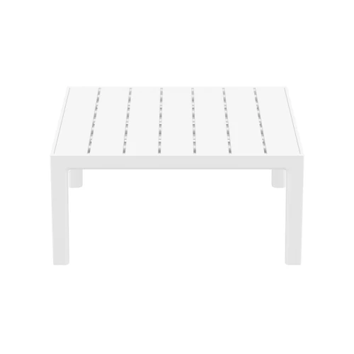 PORTOFINO LOUNGE ΤΡΑΠΕΖΙ WHITE 70X70X33εκ. ΠΟΛ/ΝΙΟΥ