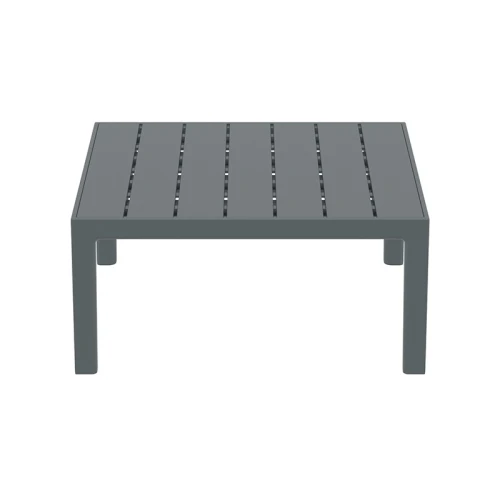 PORTOFINO LOUNGE ΤΡΑΠΕΖΙ DARK GREY 70X70X33εκ. ΠΟΛ/ΝΙΟΥ