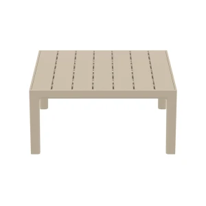 PORTOFINO LOUNGE ΤΡΑΠΕΖΙ TAUPE 70X70X33εκ. ΠΟΛ/ΝΙΟΥ