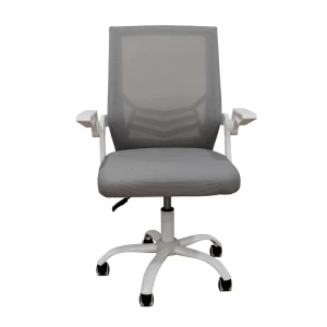 A1830 ΛΕΥΚΟ/ΓΚΡΙ MESH ΠΟΛΥΘΡΟΝΑ ΓΡΑΦΕΙΟΥ 62X54X44-91/53-100εκ.