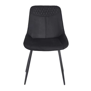 TEREA BLACK VELVET ΥΦΑΣΜΑ ΚΑΡΕΚΛΑ ΜΕΤΑΛΛΙΚΗ 51X58X87εκ.