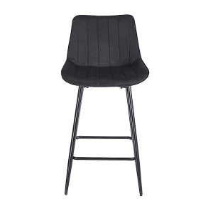 REPO BLACK VELVET ΥΦΑΣΜΑ 66εκ. ΣΚΑΜΠΟ ΜΕΤΑΛΛΙΚΟ 48X49X66-96εκ.