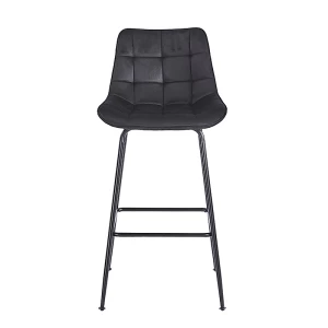 ERMINA BLACK VELVET ΥΦΑΣΜΑ 75εκ. ΣΚΑΜΠΟ ΜΕΤΑΛΛΙΚΟ 49X50X75-104εκ.